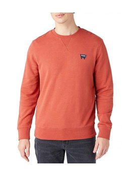 WRANGLER SIGN OFF CREW MĘSKA BLUZA KLASYCZNA ETRUSCAN RED W6589HA11 112146190 ze sklepu YouNeedit.pl w kategorii Bluzy męskie - zdjęcie 180291393