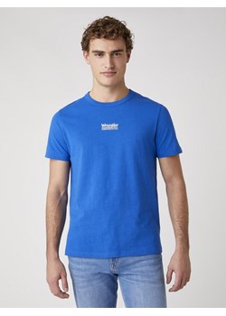 MĘSKI T-SHIRT WRANGLER SS SEAS LOGO TEE WRANGLER BLUE W7AKGFX05 112131347 ze sklepu YouNeedit.pl w kategorii T-shirty męskie - zdjęcie 180291910