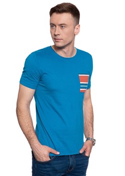 MĘSKI T-SHIRT MUSTANG ALEX C PRINT CP 1009525 5320 ze sklepu YouNeedit.pl w kategorii T-shirty męskie - zdjęcie 180292134