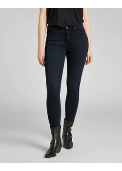 LEE SCARLETT HIGH DAMSKIE SPODNIE JEANSOWE ZIP DARK LEA L31BPHJB 112139830 ze sklepu YouNeedit.pl w kategorii Jeansy damskie - zdjęcie 180293920