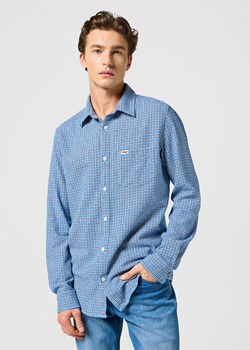 WRANGLER MĘSKA KOSZULA 1 PKT SHIRT WRANGLER BLUE 112357232 W5X2018059 ze sklepu YouNeedit.pl w kategorii Koszule męskie - zdjęcie 180294493