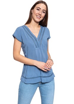 DAMSKA BLUZKA MUSTANG Elisa lace inset 1009956 5158 ze sklepu YouNeedit.pl w kategorii Bluzki damskie - zdjęcie 180294921