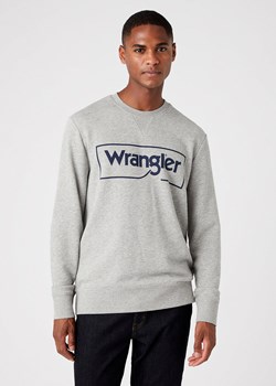 WRANGLER FRAME LOGO SWS MĘSKA BLUZA KLASYCZNA MID GREY MEL W6H1HAX37 112146195 ze sklepu YouNeedit.pl w kategorii Bluzy męskie - zdjęcie 180296404