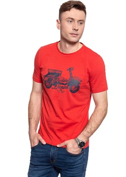 MĘSKI T-SHIRT MUSTANG ALEX C PRINT 1008962 7179 ze sklepu YouNeedit.pl w kategorii T-shirty męskie - zdjęcie 180296933