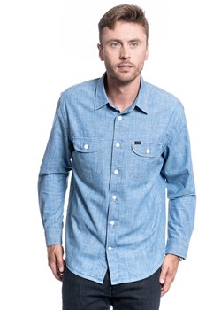 KOSZULA MĘSKA LEE WORKER SHIRT SUMMER BLUE L68HNSNJ 112117141 ze sklepu YouNeedit.pl w kategorii Koszule męskie - zdjęcie 180299980