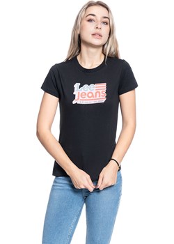 DAMSKI T-SHIRT LEE CREW NECK TEE BLACK L41LYG01 112109066 ze sklepu YouNeedit.pl w kategorii Bluzki damskie - zdjęcie 180301174