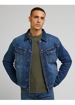 LEE REVERSABLE RIDER JACKET MĘSKA KURTKA JEANSOWA DŻINSOWA NA GUZIKI MID DARK L89HPME46 ze sklepu YouNeedit.pl w kategorii Kurtki męskie - zdjęcie 180303430