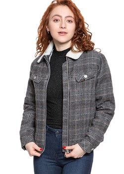 LEE WOOL CHECK SHERPA JK KHAKI L56XVLMH 112113153 ze sklepu YouNeedit.pl w kategorii Kurtki damskie - zdjęcie 180304250