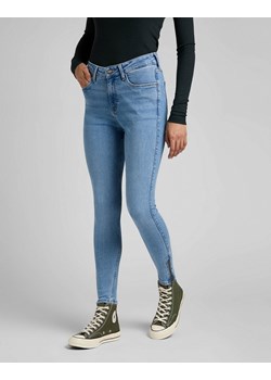 LEE SCARLETT HIGH ZIP DAMSKIE SPODNIE JEANSOWE PARTLY CLOUDY L31BERPA 112320161 ze sklepu YouNeedit.pl w kategorii Jeansy damskie - zdjęcie 180305633