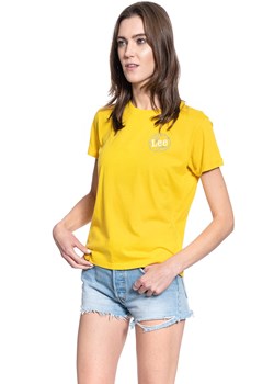 T-SHIRT DAMSKI LEE SS GLOBAL TEE LEMON ZEST L44BEPMM 112109799 ze sklepu YouNeedit.pl w kategorii Bluzki damskie - zdjęcie 180306014