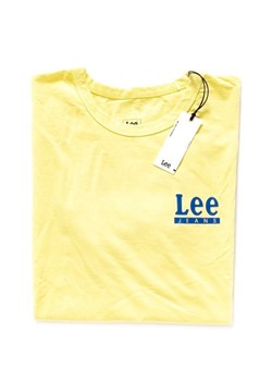LEE HALF SLEEVE GRAPHIC RELAXED FIT MĘSKI T-SHIRT KOSZULKA LOGO YELLOW SIGN L63GFELN 112115028 ze sklepu YouNeedit.pl w kategorii T-shirty męskie - zdjęcie 180308580