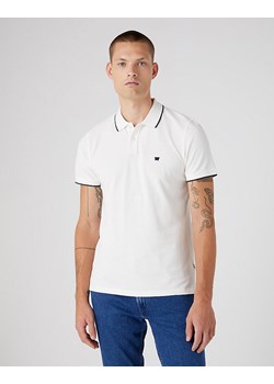 WRANGLER POLO SHIRT MĘSKA KOSZULKA POLO POLÓWKA LOGO WORN WHITE W7BHK4W02 112330858 ze sklepu YouNeedit.pl w kategorii T-shirty męskie - zdjęcie 180309443
