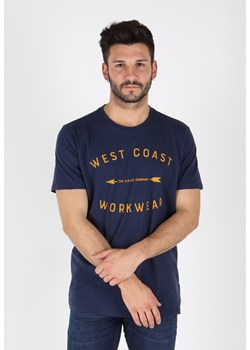 LEE WORKWEAR TEE MĘSKI T-SHIRT REGULAR FIT DARK NAVY L60BFENM 112113257 ze sklepu YouNeedit.pl w kategorii T-shirty męskie - zdjęcie 180313690