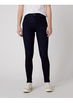 SPODNIE DAMSKIE WRANGLER HIGH RISE SKINNY BLUE BLACK W27HSZ51L 112128120 ze sklepu YouNeedit.pl w kategorii Jeansy damskie - zdjęcie 180314324
