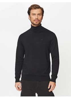 LEE HIGH NECK KNIT MĘSKA SWETER CIEPŁY ELEGANCKI BLACK 112341698 L83C011656 ze sklepu YouNeedit.pl w kategorii Swetry męskie - zdjęcie 180314661