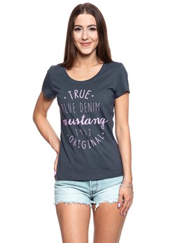 MUSTANG T SHIRT DAMSKI Alexia C Print Blue Nights 1009389 4085 ze sklepu YouNeedit.pl w kategorii Bluzki damskie - zdjęcie 180315791