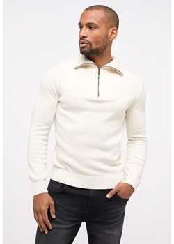 MUSTANG Emil T Zipper MĘSKI SWETER NA SUWAK Cloud Dancer 1014121 2020 ze sklepu YouNeedit.pl w kategorii Swetry męskie - zdjęcie 180315942