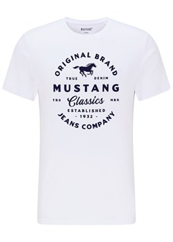 MUSTANG ALEX C PRINT MĘSKI T-SHIRT KOSZULKA LOGO TEE GENERAL WHITE 1015052 2045 - id: 44756 - marki Mustang - 180317504 MUSTANG ALEX C PRINT MĘSKI T-SHIRT KOSZULKA LOGO TEE GENERAL WHITE 1015052 2045 ze sklepu YouNeedit.pl w kategorii T-shirty męskie - zdjęcie 180317504