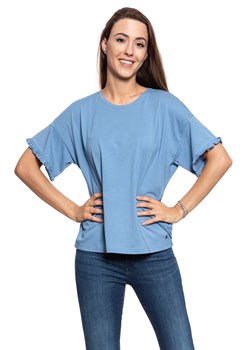 MUSTANG T SHIRT DAMSKI Alina C Ruffle 1009446 5407 ze sklepu YouNeedit.pl w kategorii Bluzki damskie - zdjęcie 180318564