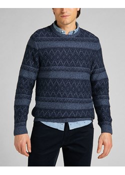 MĘSKI SWETER LEE CREW SEAS KNIT NAVY L83GNW35 112140936 ze sklepu YouNeedit.pl w kategorii Swetry męskie - zdjęcie 180318980