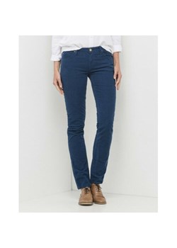 LEE DAMSKIE SPODNIE SZTRUKOSWE ELLY Bering Sea Blue L305LO61 112106099 ze sklepu YouNeedit.pl w kategorii Spodnie damskie - zdjęcie 180319402