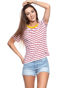 MUSTANG T SHIRT DAMSKI Alina Stripe Tee 1009421 11721 ze sklepu YouNeedit.pl w kategorii Bluzki damskie - zdjęcie 180320224