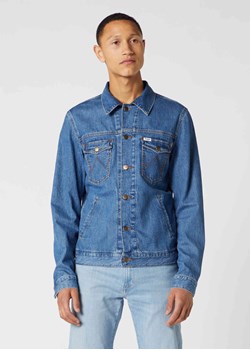 WRANGLER REGULAR JACKET MĘSKA KURTKA JEANSOWA BORA BLUE W443Q318F 112128870 ze sklepu YouNeedit.pl w kategorii Kurtki męskie - zdjęcie 180321683