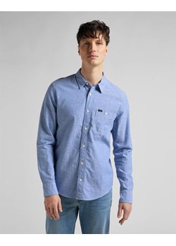 LEE LEESURE SHIRT MĘSKA KOSZULA BLUE UNION L66NORUF 112145386 ze sklepu YouNeedit.pl w kategorii Koszule męskie - zdjęcie 180321741