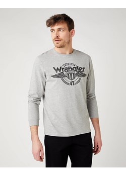 WRANGLER LS AMERICANA TEE MID GREY MEL W7J5D3X37 112141549 ze sklepu YouNeedit.pl w kategorii T-shirty męskie - zdjęcie 180324224