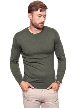 MĘSKI SWETER WRANGLER CREW KNIT DUSTY OLIVE W85672P45 112132246 ze sklepu YouNeedit.pl w kategorii Swetry męskie - zdjęcie 180324440