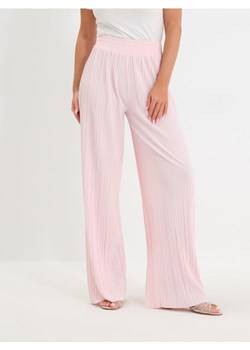 Sinsay - Plisowane spodnie z szerokimi nogawkami - różowy - id: 287DO-03X - marki Sinsay - 180326683 Sinsay - Plisowane spodnie z szerokimi nogawkami - różowy ze sklepu Sinsay w kategorii Spodnie damskie - zdjęcie 180326683