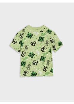 Sinsay - Koszulka Minecraft - zielony ze sklepu Sinsay w kategorii T-shirty chłopięce - zdjęcie 180326684