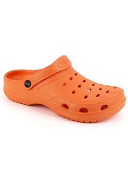 KLAPKI buty LEKKIE chodaki pomarańczowe ze sklepu butyolivier w kategorii Klapki damskie - zdjęcie 180334783