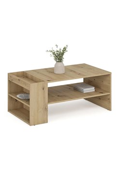 Prostokątna ława dąb artisan N4-H39 ze sklepu Edinos.pl w kategorii Stoliki kawowe - zdjęcie 180337504