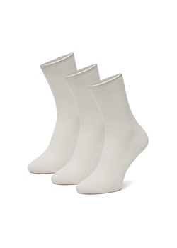 Skarpetki NINE WEST BR_NW_01_Z_SS25 (3 PACK) WHITE ze sklepu ccc.eu w kategorii Skarpetki damskie - zdjęcie 180339323