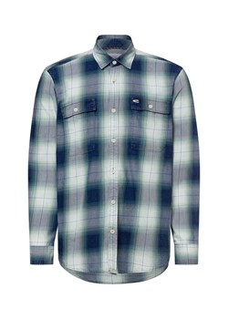 Camel Active Męska koszula casual Mężczyźni Regular Fit Bawełna indygo w kratkę ze sklepu vangraaf w kategorii Koszule męskie - zdjęcie 180339360