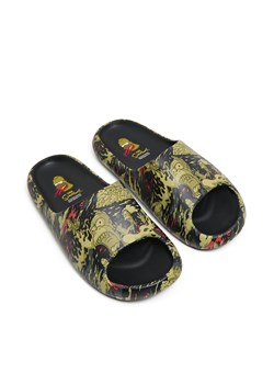 Cropp - Klapki The Simpsons - zielony ze sklepu Cropp w kategorii Klapki męskie - zdjęcie 180342540