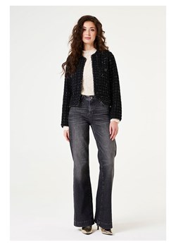 Garcia Dżinsy - Straight fit - w kolorze antracytowym ze sklepu Limango Polska w kategorii Jeansy damskie - zdjęcie 180352383