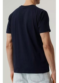 Atlantic t-shirt męski NMT-033-GRANATOWY, Kolor granatowy, Rozmiar S, ATLANTIC ze sklepu Primodo w kategorii T-shirty męskie - zdjęcie 180358363