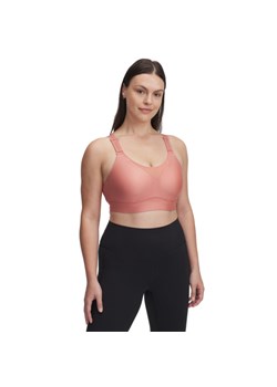 Biustonosz treningowy Under Armour UA Infinity High 2.0 Bra - różowy ze sklepu Sportstylestory.com w kategorii Biustonosze - zdjęcie 180365162