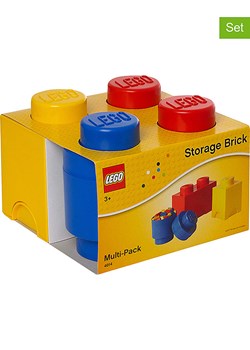 LEGO Pojemniki (3 szt.) "Brick" w różnych kolorach ze sklepu Limango Polska w kategorii Pojemniki kuchenne - zdjęcie 180365782