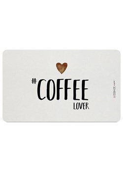Design@Home Taca &quot;Coffee Lover&quot; w kolorze białym - dł. 23,5 x 14,5 cm ze sklepu Limango Polska w kategorii Tace - zdjęcie 180369954