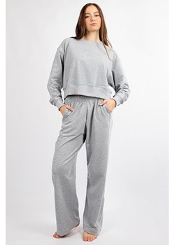 Komplet bluza+spodnie Dkaren DK-K-B23 szary ze sklepu kontri.pl w kategorii Komplety i garnitury damskie - zdjęcie 180374054