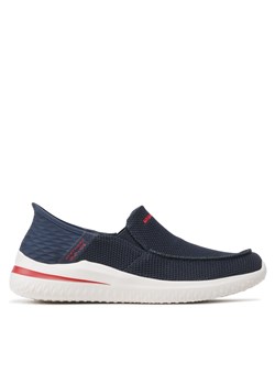 Mokasyny Skechers Cabrino 210604/NVY Granatowy ze sklepu eobuwie.pl w kategorii Półbuty męskie - zdjęcie 180374704