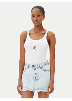 One Teaspoon Top Fine 26605 Biały Slim Fit ze sklepu MODIVO w kategorii Bluzki damskie - zdjęcie 180376313