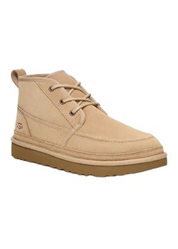 UGG Skórzane botki &quot;Neumel&quot; w kolorze beżowym ze sklepu Limango Polska w kategorii Buty zimowe męskie - zdjęcie 180376792
