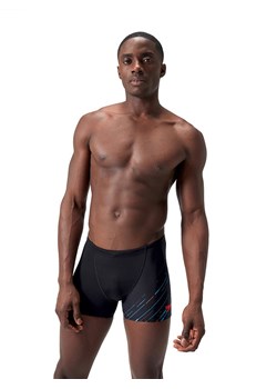 Speedo Kąpielówki &quot;Eco+ H-Bloom&quot; w kolorze czarno-czerwono-błękitnym ze sklepu Limango Polska w kategorii Kąpielówki - zdjęcie 180377492