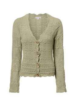 Marie Lund Kardigan damski Kobiety dzianina grubo tkana groszkowy wypukły wzór tkaniny ze sklepu vangraaf w kategorii Swetry damskie - zdjęcie 180379971