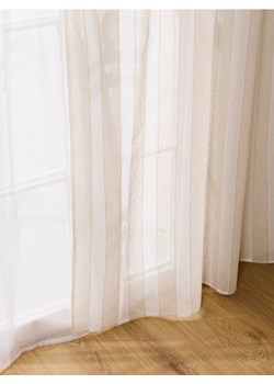 Sinsay - Firana w kolorowe pasy - beżowy ze sklepu Sinsay w kategorii Firany - zdjęcie 180381760