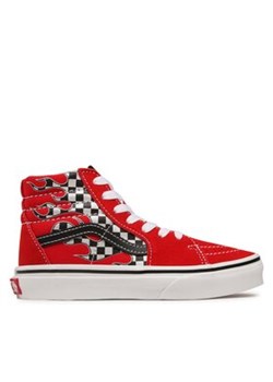 Vans Tenisówki Sk8-Hi VN000D5FIZQ1 Czerwony ze sklepu MODIVO w kategorii Trampki dziecięce - zdjęcie 180382433